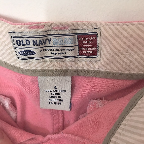 Old Navy Ultra Low Waist Size 6 - Picture 5 of 5